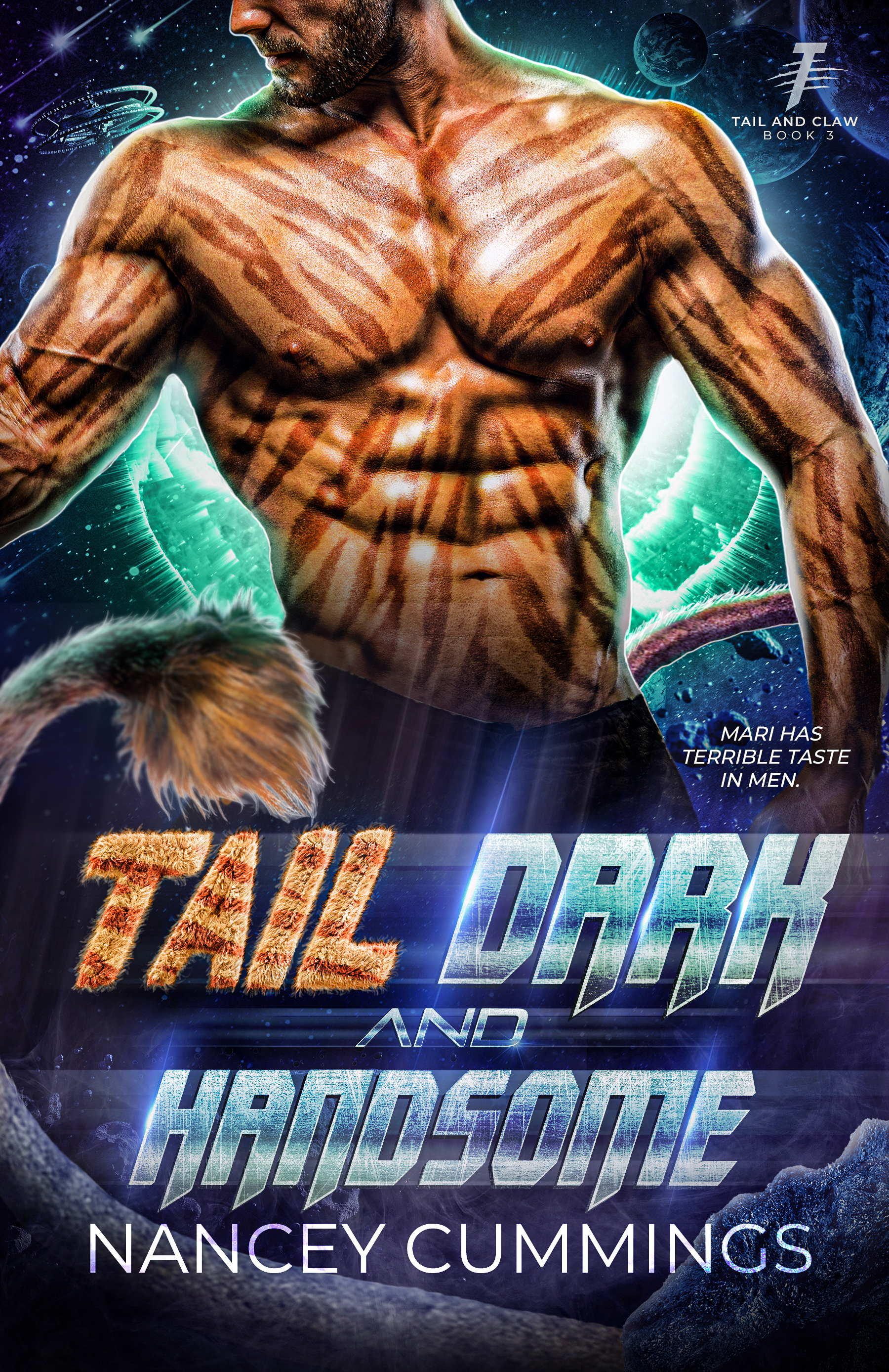 Tail, Dark and Handsome (Celestial Mates; Tail and Claw #3)