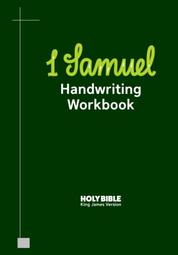1 Samuel Handwriting Workbook: to write KJV BIBLE with cursive