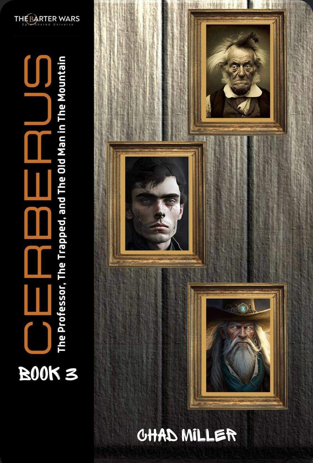Cerberus, Book 3: The Professor, the Trapped, and the Old Man in the Mountain