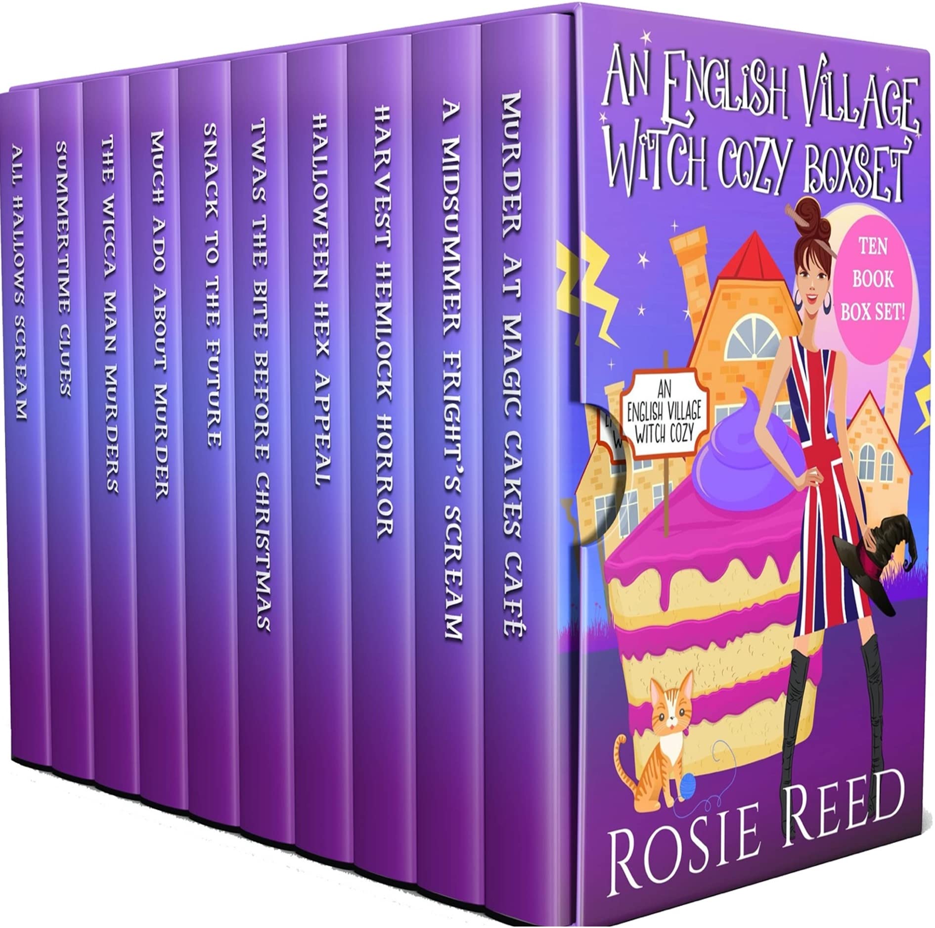 An English Village Witch Cozy Box Set (English Village Witch #1-9)
