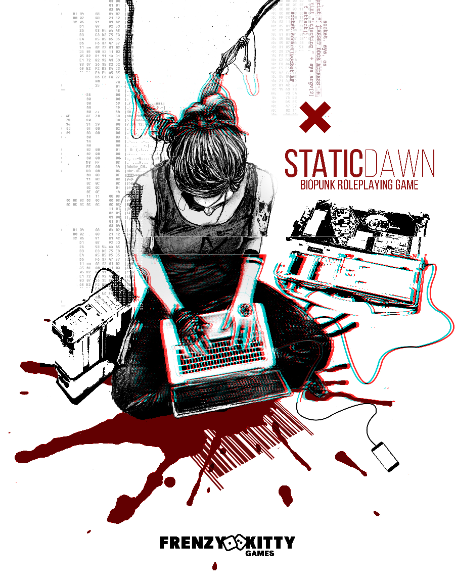 Static Dawn: Biopunk Roleplaying Game (ebook)