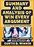 SUMMARY AND ANALYSIS OF WIN EVERY ARGUMENT by Curtis D. Winner