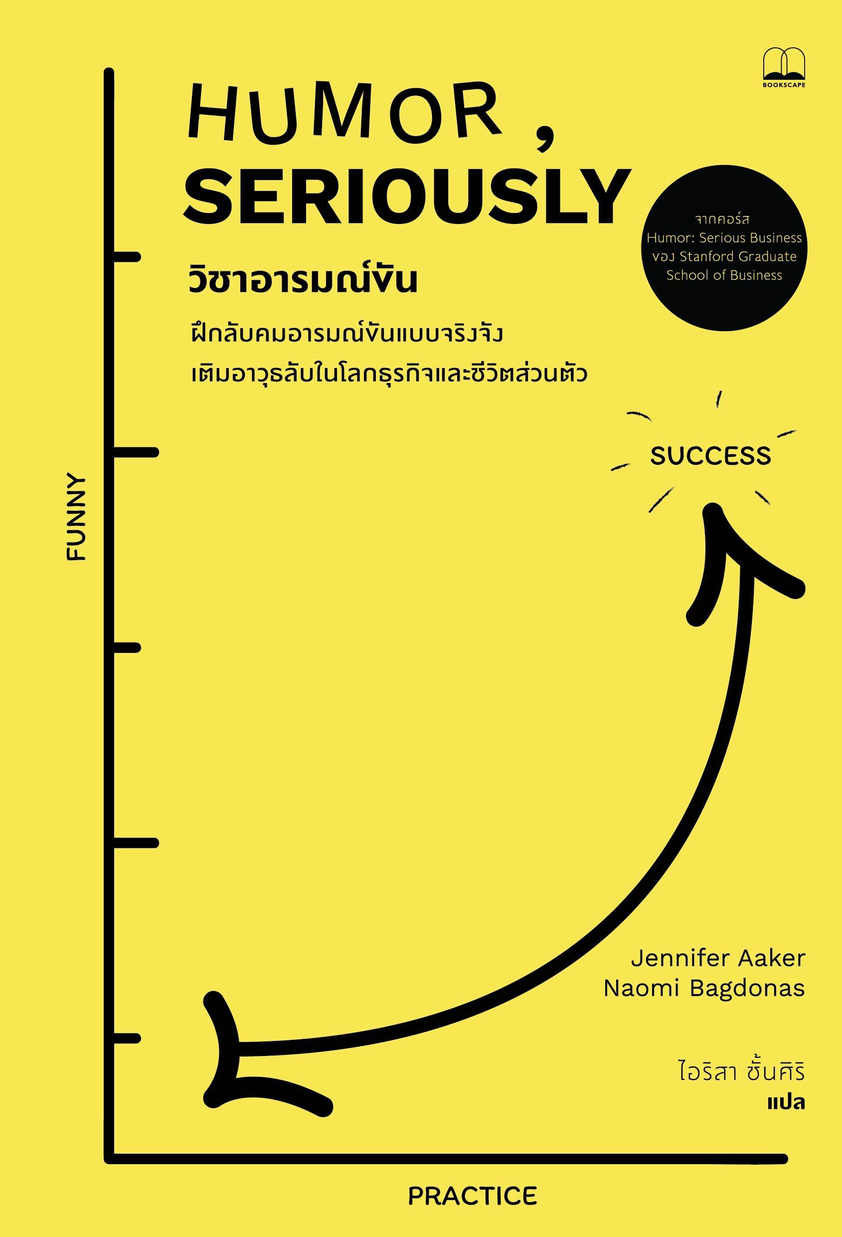 วิชาอารมณ์ขัน: ฝึกลับคมอารมณ์ขันแบบจริงจัง เติมอาวุธลับในโลกธุรกิจและชีวิตส่วนตัว