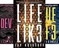 LIFEL1K3 Series -- 3 book set by Jay Kristoff -- LifeL1k3 (Lifelike) / Dev1at3 (Deviated) / True L1f3