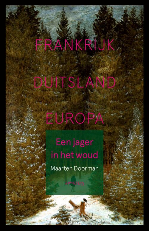 Een jager in het woud. Frankrijk Duitsland Europa