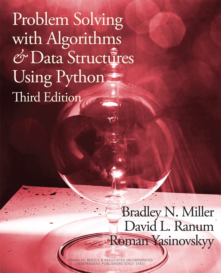 Problem Solving with Algorithms and Data Structures Using Python―3rd Edition (Paperback)
