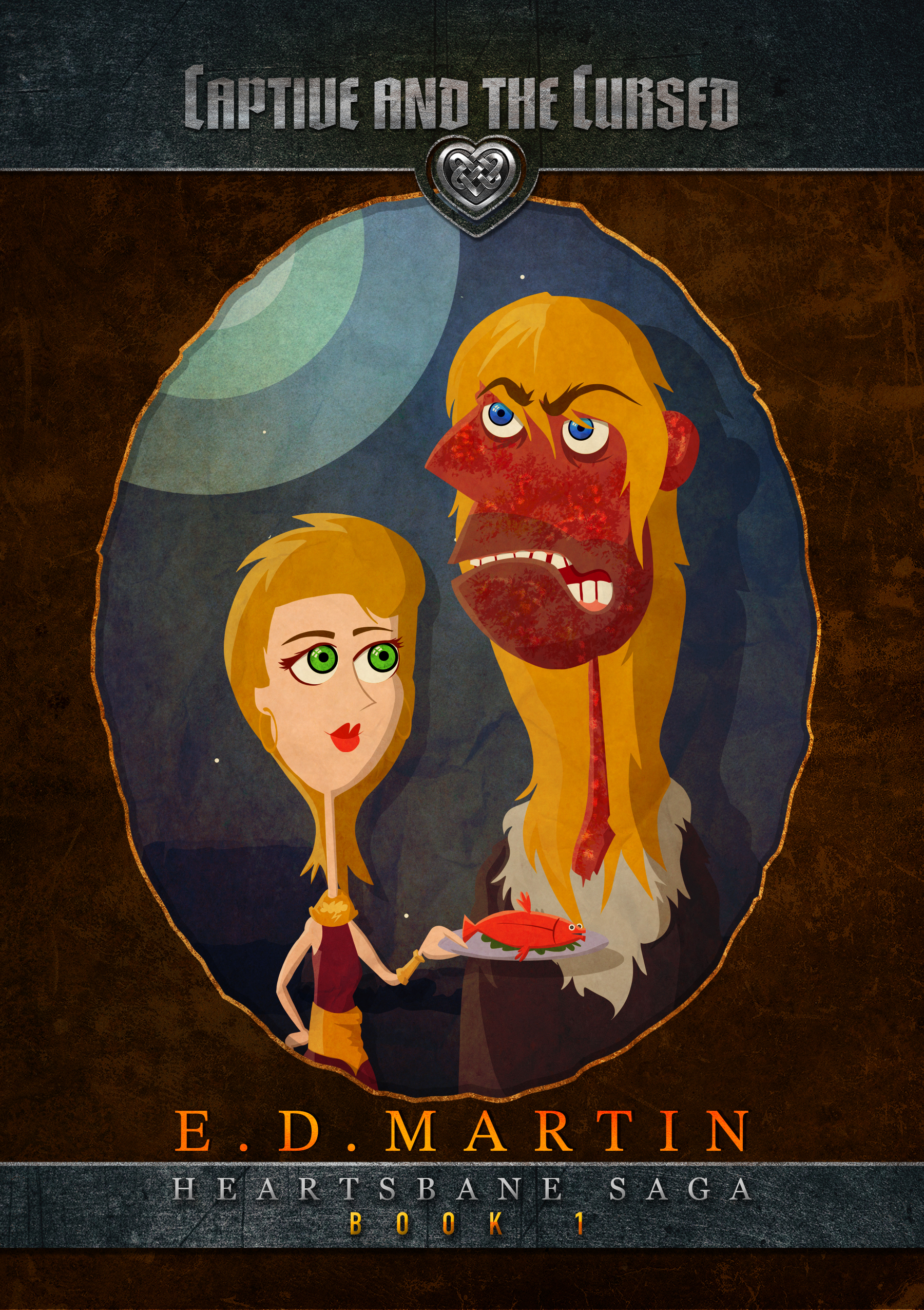 Captive and the Cursed (Heartsbane Saga #1)