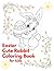 Easter Cute Rabbit Coloring...