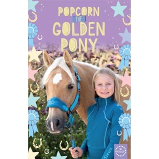 Harlow and Popcorn the Golden Pony