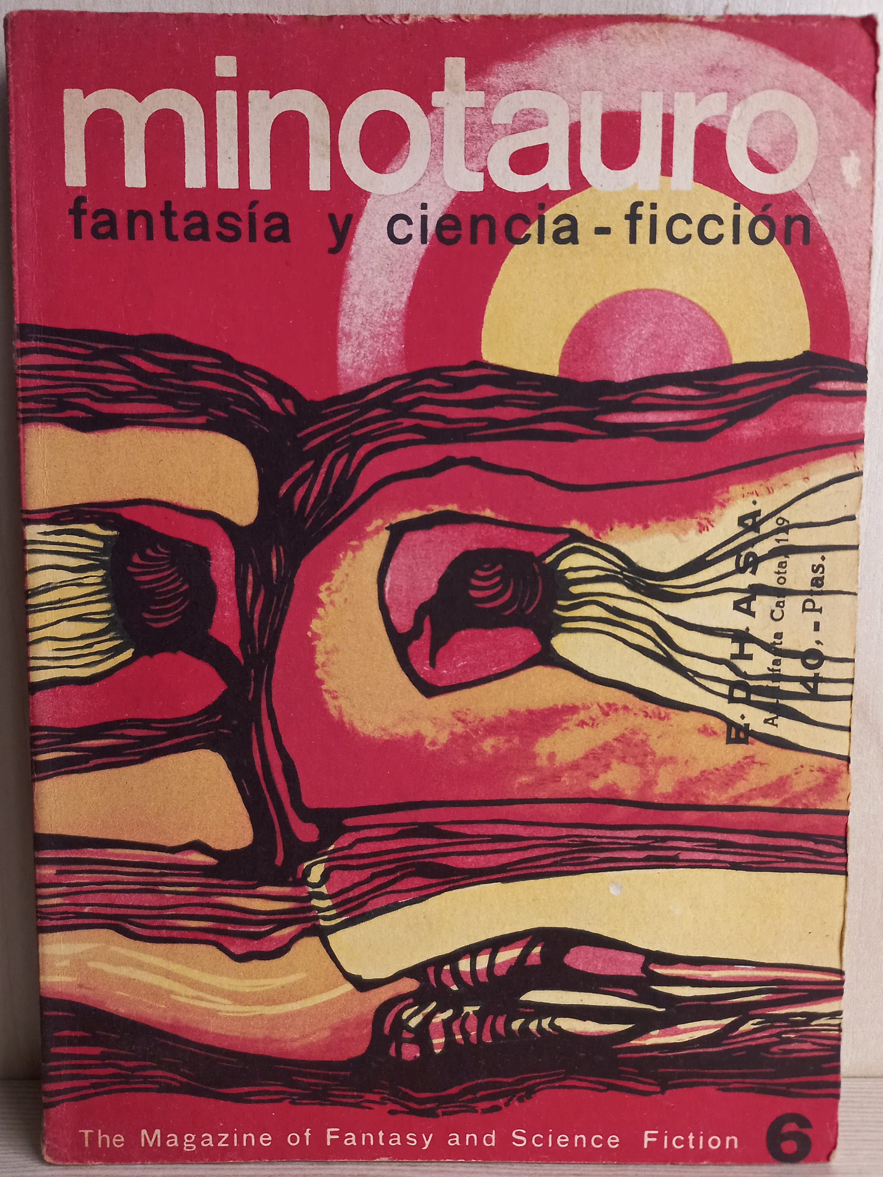 Revista Minotauro: Fantasía y Ciencia Ficción No. 6