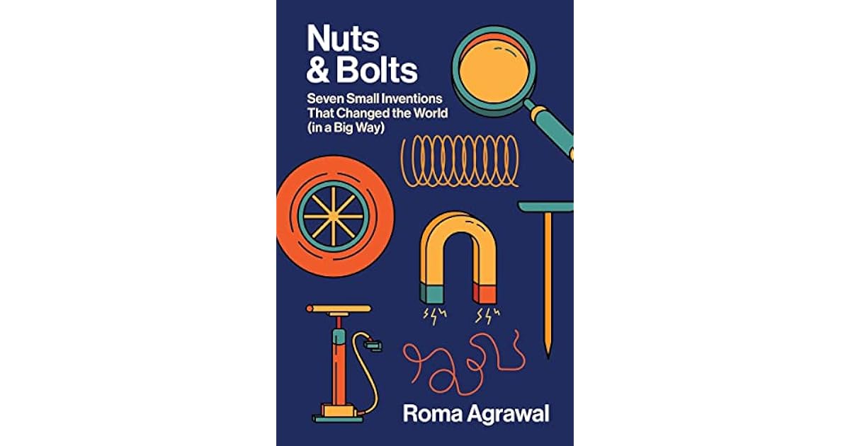 Book giveaway for Nuts and Bolts Seven Small Inventions That Changed
