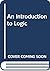 An introduction to logic, by H.W.B. Joseph
