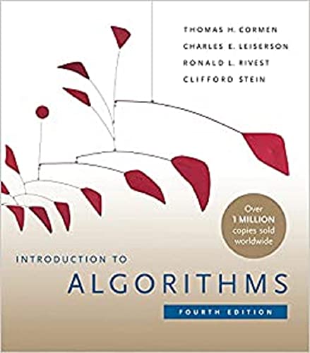 Introduction to Algorithms, fourth edition (Kindle Edition)