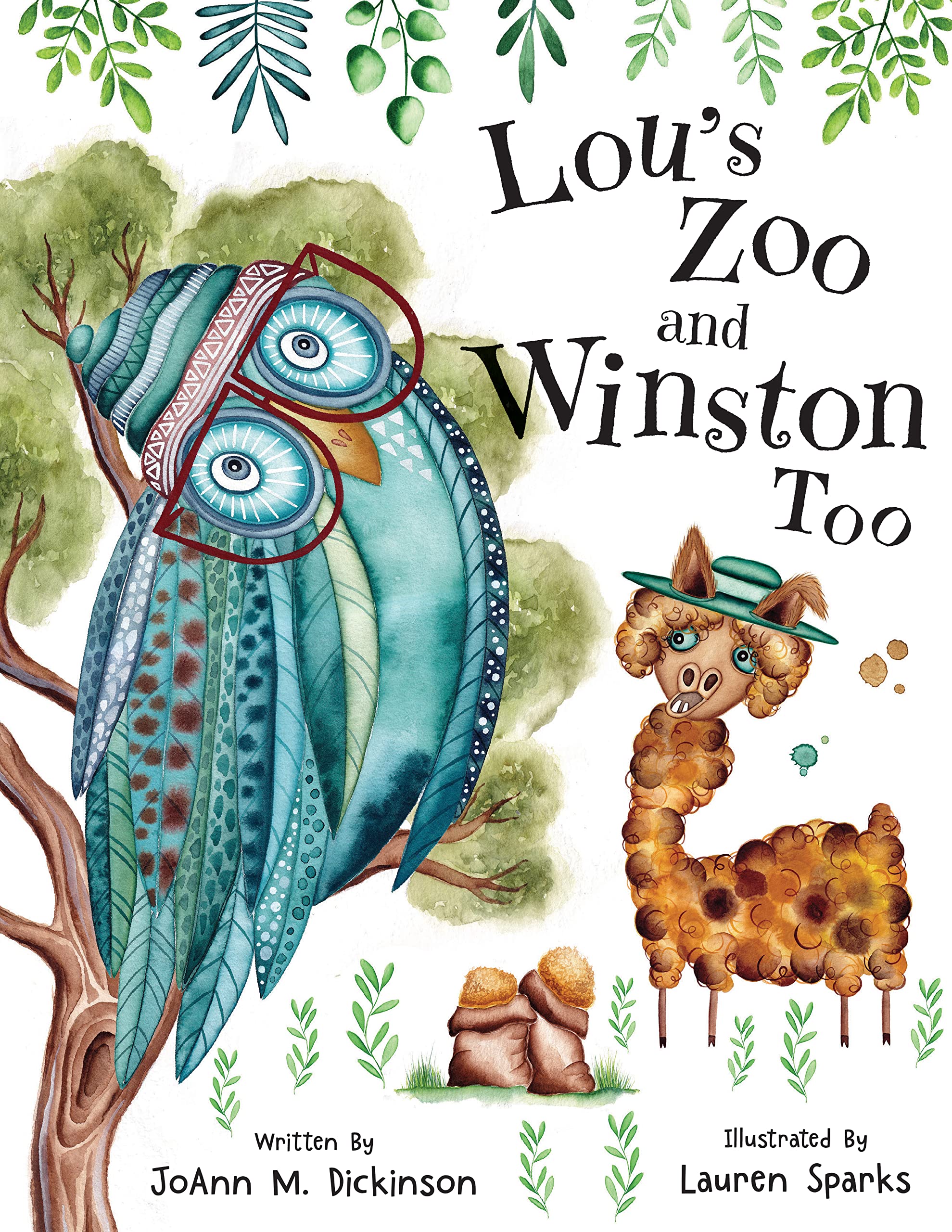 Lou's Zoo and Winston Too: A story about Kindness, Compassion, Acceptance, Fitting In with Others & Anxiety for ages 2-8 (Lou's Zoo Series Book 2)