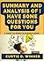 Summary and Analysis of I Have Some Questions for You by Curtis D. Winner