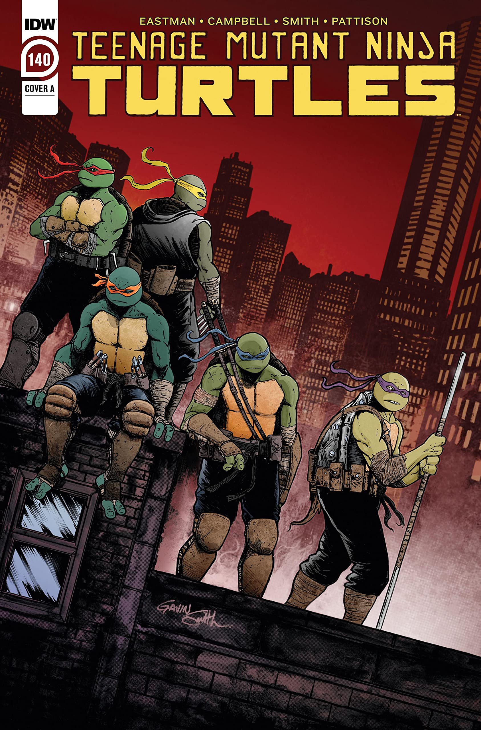 Teenage Mutant Ninja Turtles (2011-2024) #140
