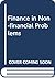 Finance in Non-financial Problems