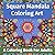 Square Mandala Coloring Art...