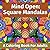 Mind Open: Square Mandalas: A Coloring Book for Adults