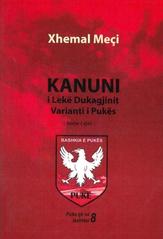 Kanuni i Lekë Dukagjinit : varianti i Pukës