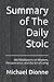 Summary of The Daily Stoic:...
