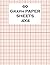 60 Graph Paper Sheets 4x4 (...