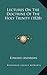 Lectures On The Doctrine Of The Holy Trinity (1828)