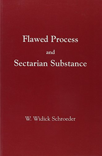 Flawed Process and Sectarian Substance (Paperback)