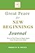 Great Peace for New Beginnings Journal by Shirley Hicks