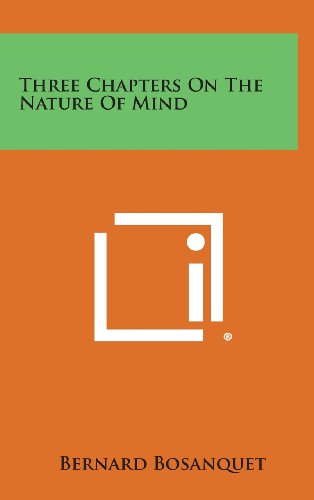Three Chapters on the Nature of Mind (Hardcover)