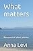 What matters: Nonsensical s...