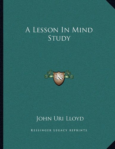 A Lesson In Mind Study (Paperback)