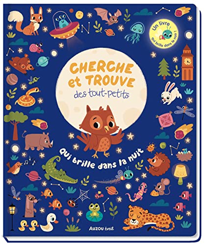Cherche et trouve des tout-petits qui brille dans la nuit (Board Book)