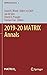 2019-20 MATRIX Annals (MATRIX Book Series, 4)