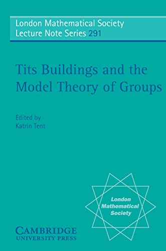 Tits Buildings and the Model Theory of Groups (London Mathematical Society Lecture Note Series Book 291)