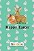 Happy Easter Notebook: An Easter notebook for celebration 6" x 9" in trim size and 120 pages with white paper and black lines for multiple uses