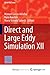 Direct and Large Eddy Simulation XII by Manuel García-Villalba