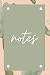 Notes | Cute Desert Notebook/Journal | Ruled Lines | Blank Pages by Morgan Anderson
