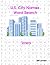 U.S. City Names Word Search...
