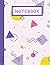 Notebook: Geometric School Notebook/Journal Size (8.5 x 11 inches) 130 Pages College Ruled