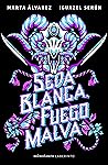 Seda blanca, fuego malva by Marta Álvarez