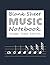 Blank sheet music notebook by Rachel Charles