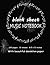 Blank sheet music notebook:...