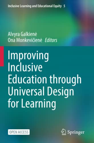 Improving Inclusive Education through Universal Design for Learning (Inclusive Learning and Educational Equity)