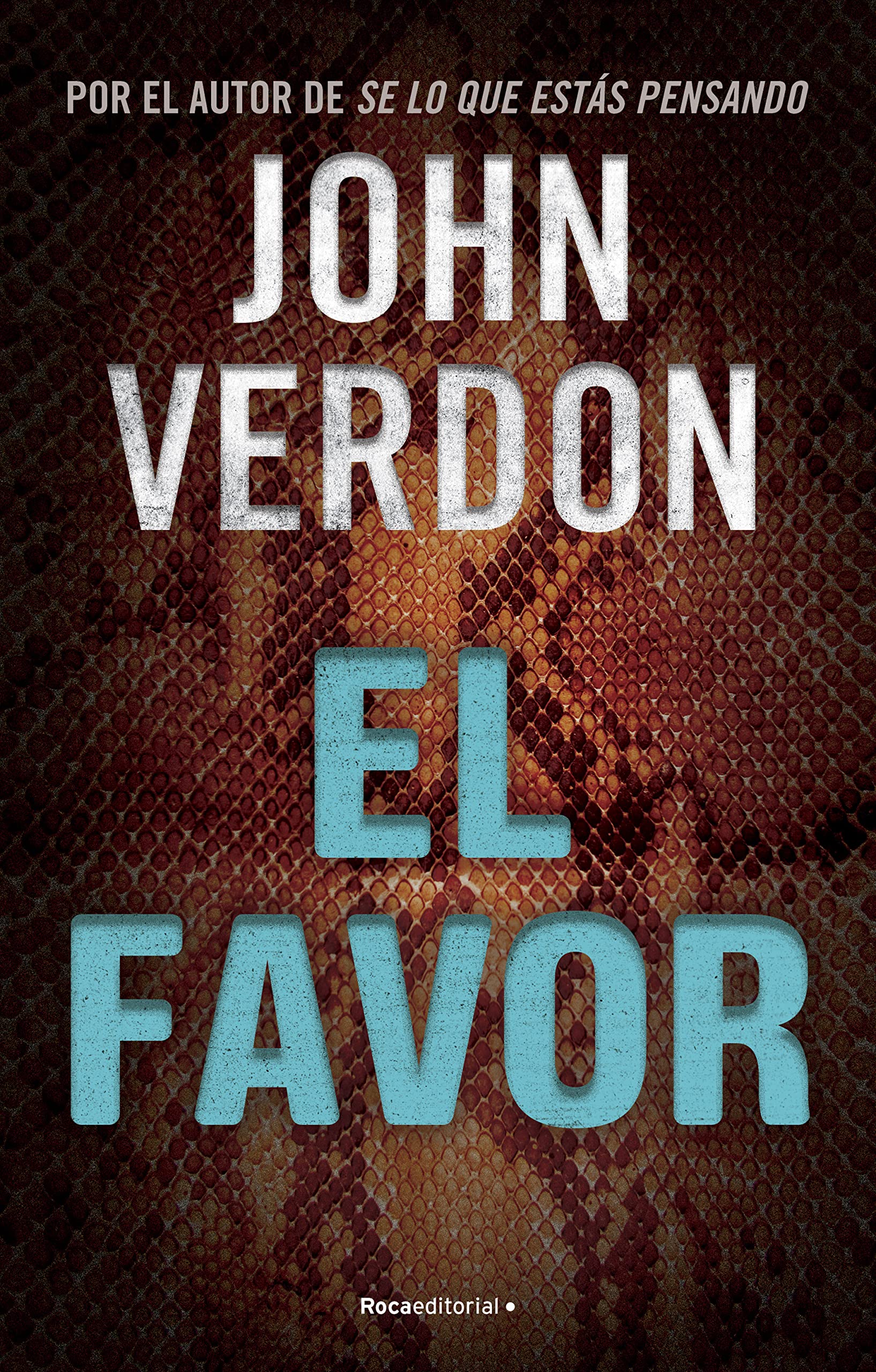 Portada de El favor, de John Verdon