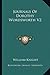 Journals of Dorothy Wordsworth, Volume 2