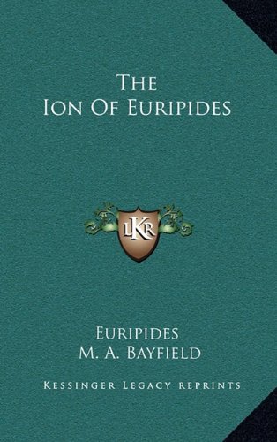 The Ion Of Euripides