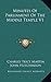 Minutes Of Parliament Of The Middle Temple V1 by Charles Trice Martin