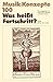 Was heisst Fortschritt?