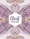 Client Tracking Book: Customer Record Profile And Appointment Log Book, for Beauty Salons, Nail Art, Massage Salons, Hair Salons and more Large Size 8.5"x11" Purple And Glitter